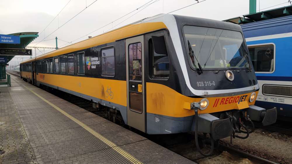 Motorová jednotka 628.315-3 RegioJet DCC