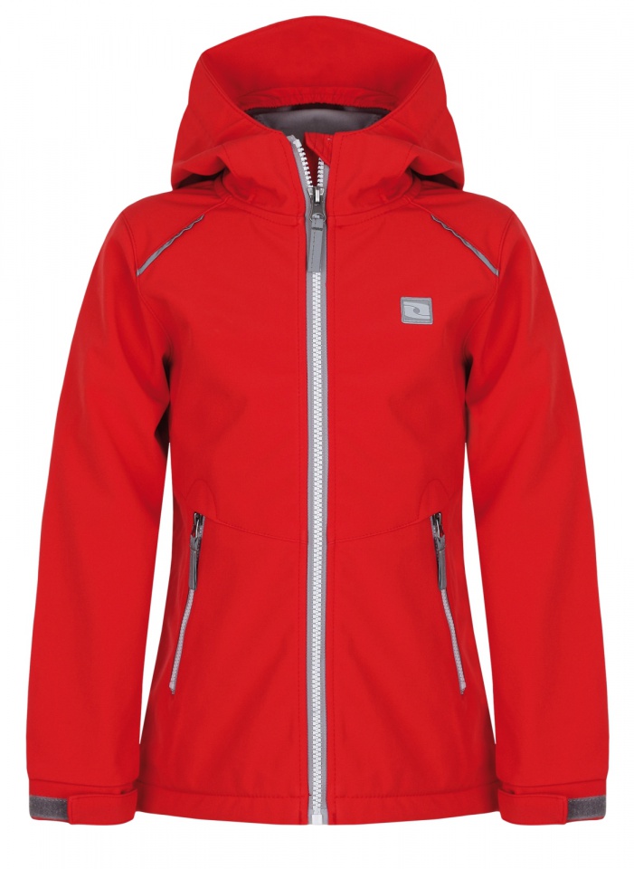 Loap Cyrus dětský softshell červená