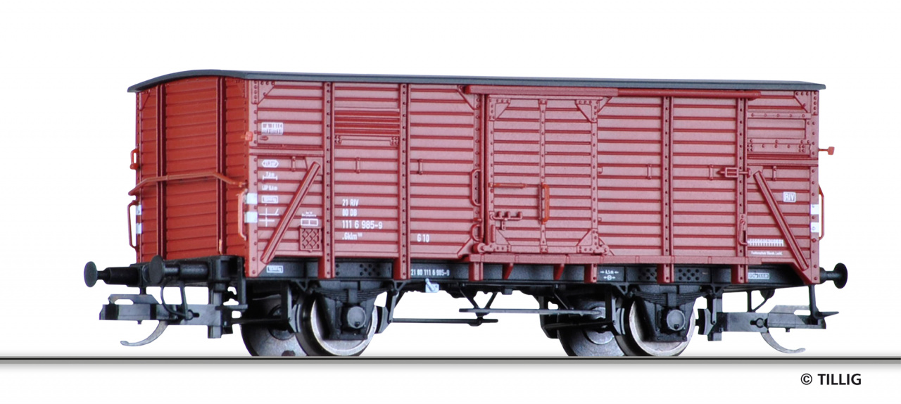 Uzavřený krytý vůz Gklm 191 DB