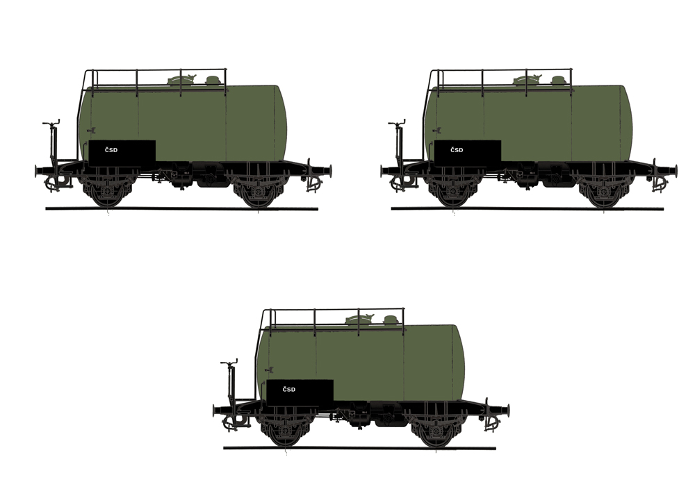 SET kotlových vozů Deutz ČSD