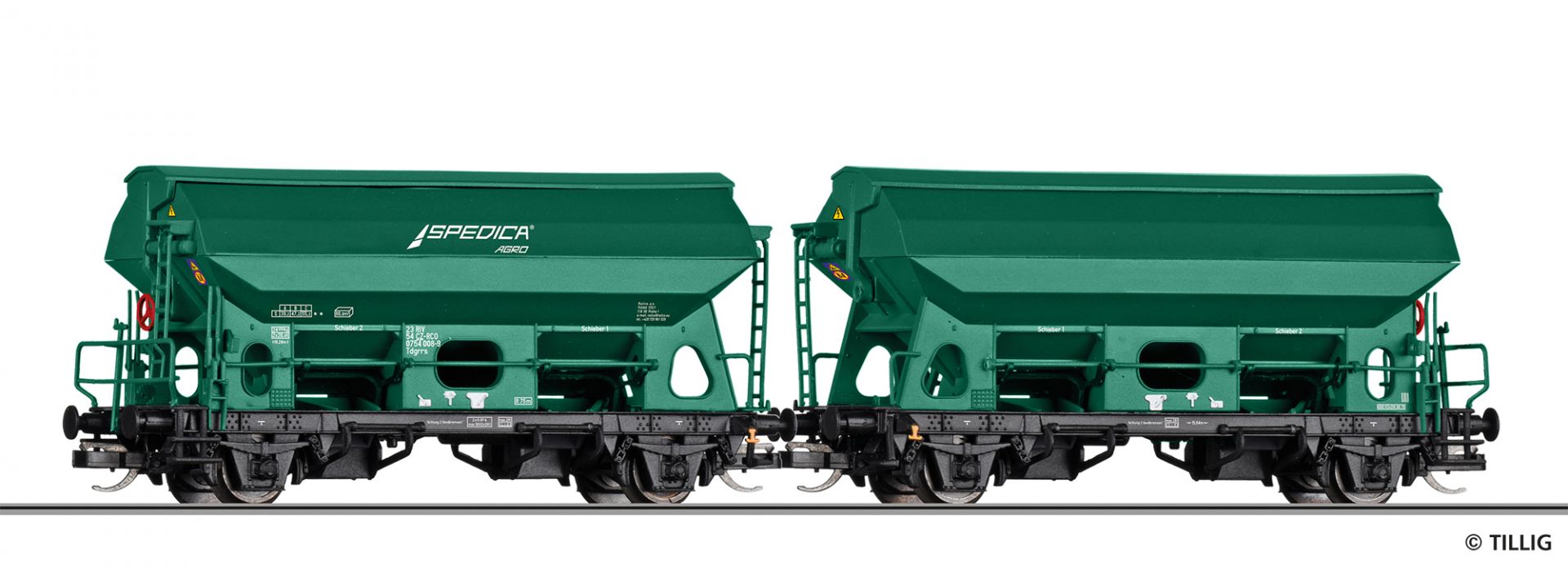 Jednotka s otevírací střechou Railco