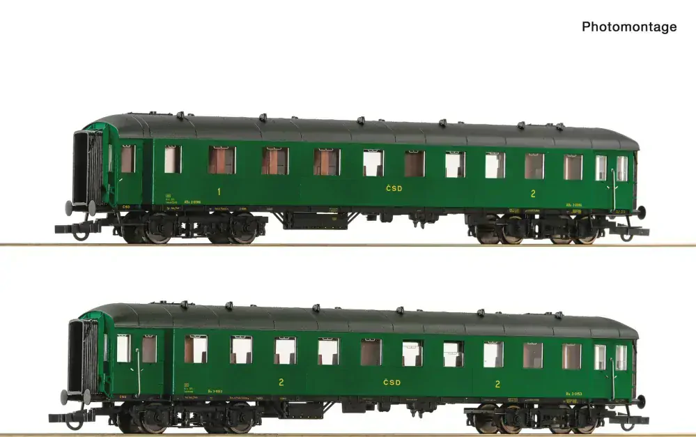 Set rychlíkových vozů ČSD