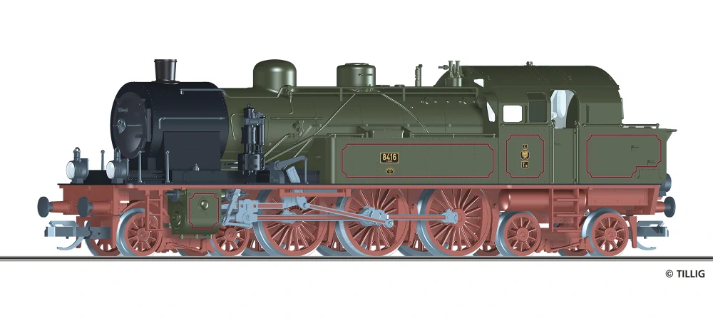 Parní lokomotiva T18 K.P.E.V.