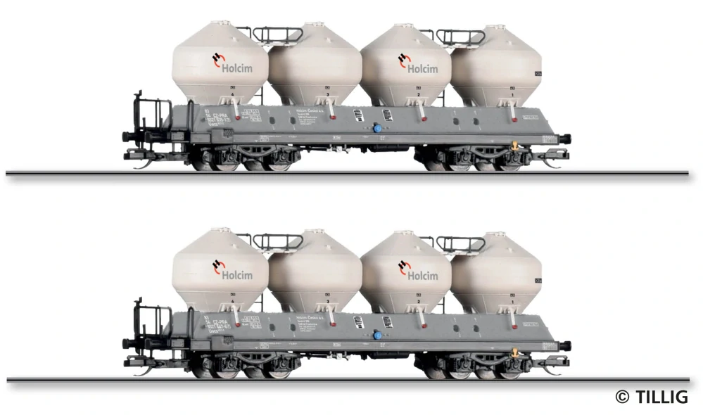Nádržkový vůz Uacs Holcim
