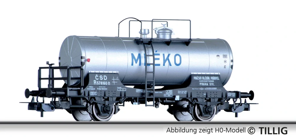 Vůz "R" na přepravu Mléka, ČSD