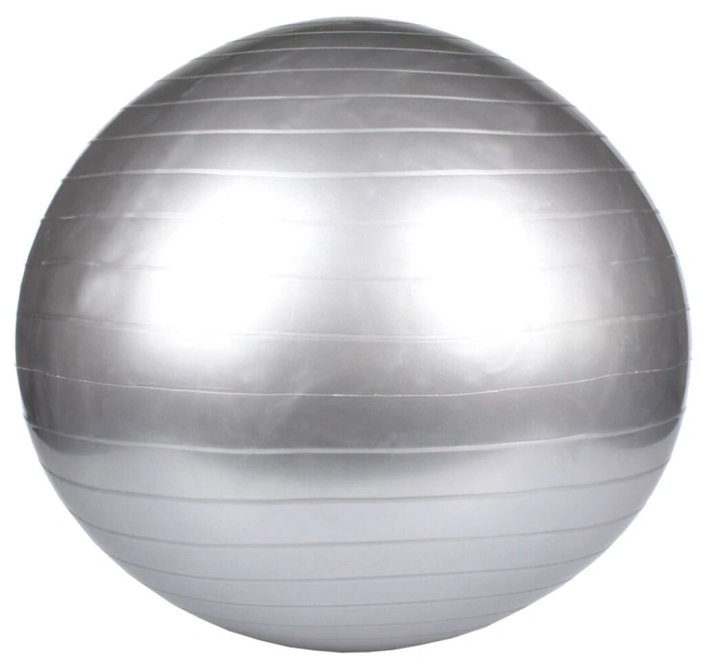 Merco gymnastický míč gymball 75cm stříbrná