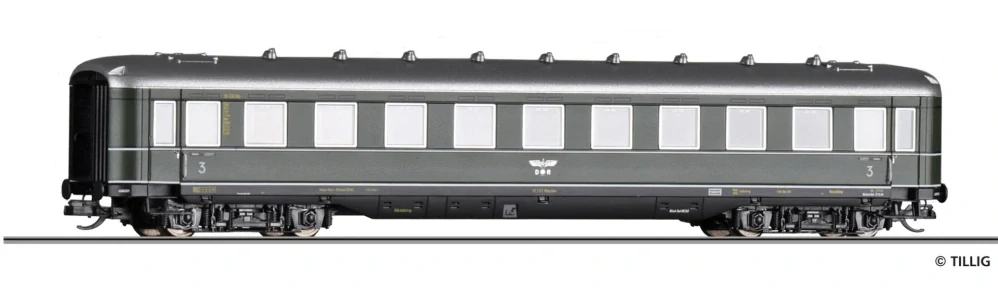 Osobní vůz 3 třídy DRG Tillig 16947