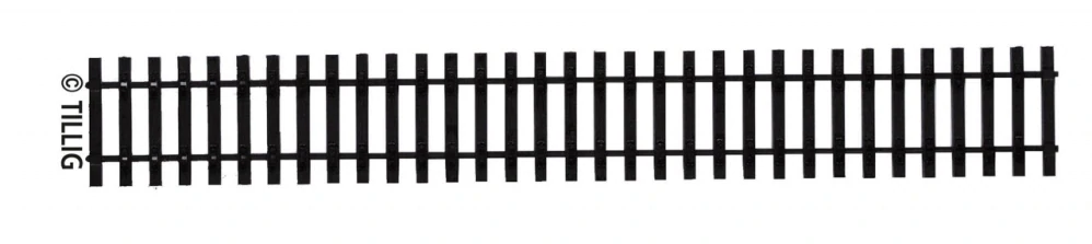 Rovné pražce 228 mm G1 H0 Tillig 85018