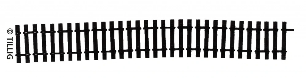 Dřevěné pražce flexi 220 mm H0 Tillig 85025