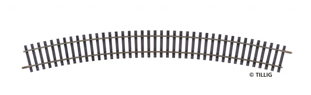 R41 - Oblouková kolej 543 mm/30° H0 Tillig 85145