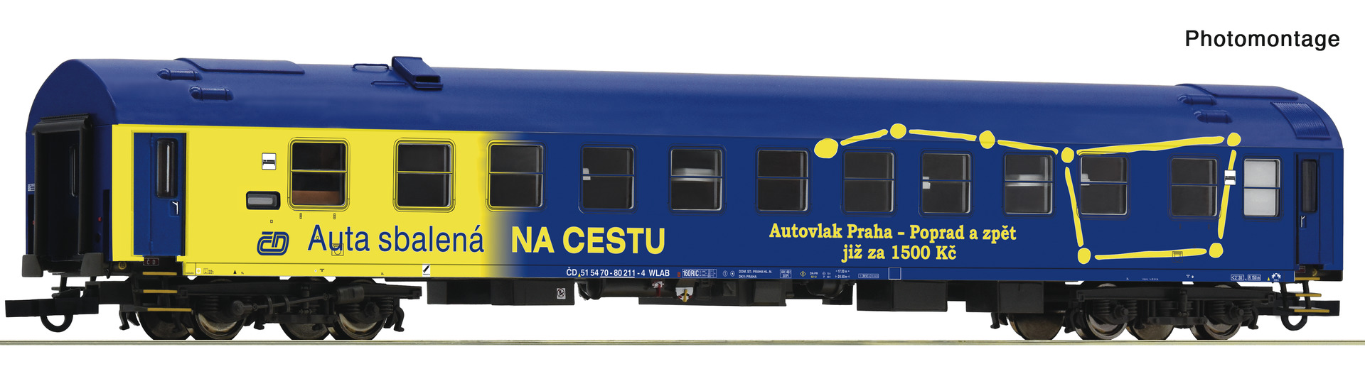 YB WLAB ČD H0 Roco 6200225