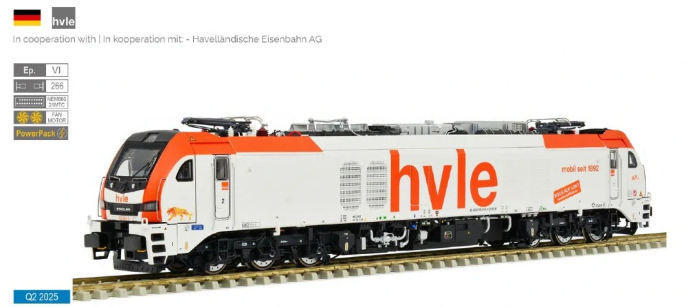"H0" Stadler Eurodual HVLE 159 244-3, DC