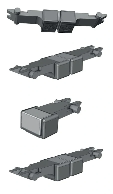 Magnetické spřáhlo