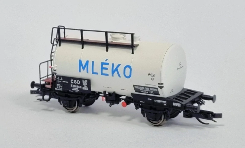 Kotlový vůz MLÉKO ČSD