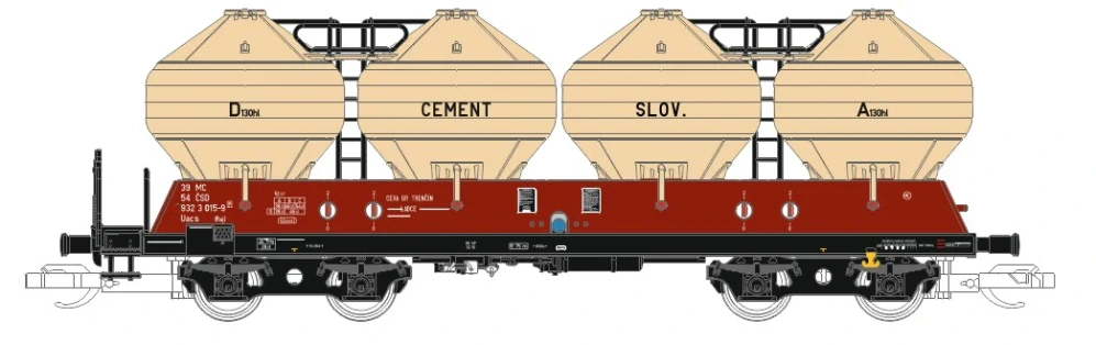 Uacs/Raj Slovenský cement ČSD SET