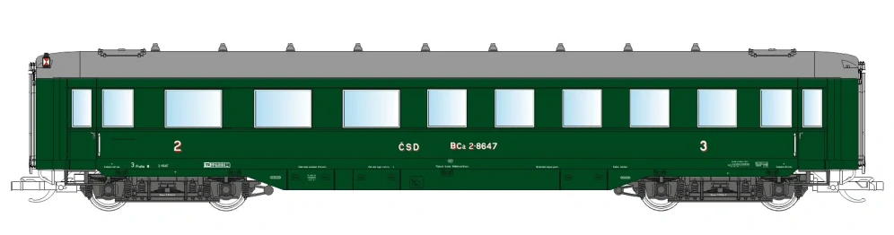 Set vozů Schürzenwagen ČSD