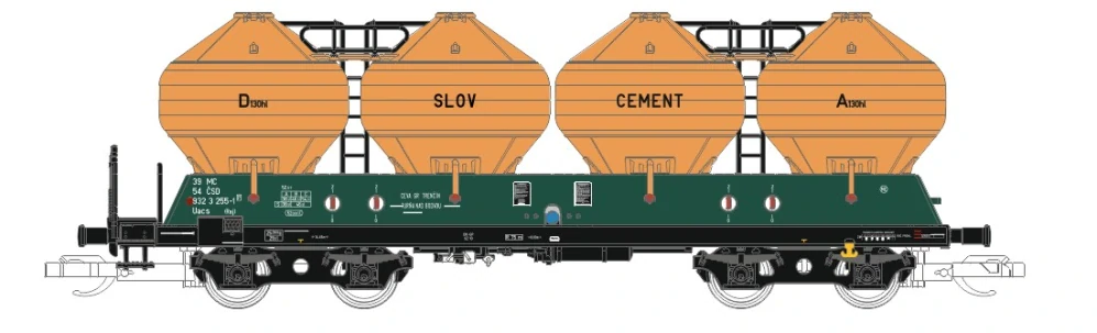 Uacs/Raj Slovenský cement ČSD SET