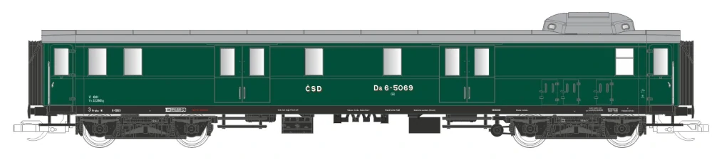 Set vozů Schürzenwagen ČSD