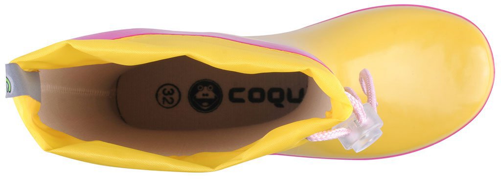 Coqui 8572 holinky žlutá/fuchsia
