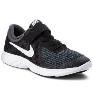 Nike Revolution 4 PSV dětská obuv černá/bílá