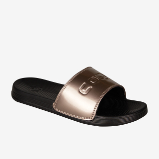 Coqui 6343 dámské pantofle black/bronze