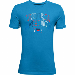 Under Armour Multicolor dětské triko modrá