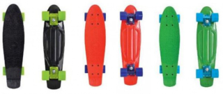 Schildkröt Native retro skateboard černá