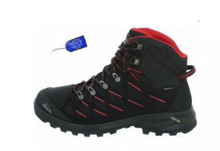 High Colorado Trail Mid treková obuv černá/červená vyrobeno v EU