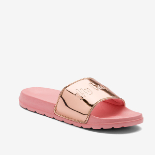 Coqui 7062 pantofle powder pink/metalic pink