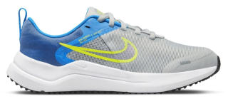 Nike Downshifter 12 dětská obuv na volný čas šedá/modrá