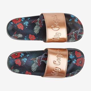 Coqui 7062 pantofle birds/bronze