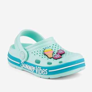 Coqui 6423 dětské nazouváky lt.mint/turquoise