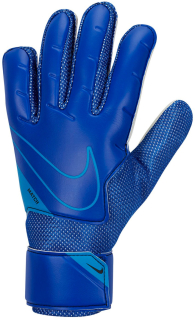 Nike Match fotbalové rukavice modrá