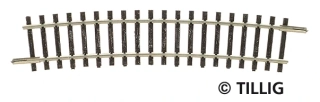 KOLEJ OBLOUKOVÁ R32, R=396 mm/15°