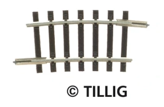 KOLEJ OBLOUKOVÁ R04, R=267 mm/7,5°