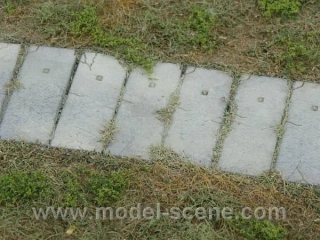 Model Scene Betonové panely TT typ I. 25x8,5mm