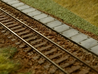 Model Scene Betonové panely nástupiště TT 