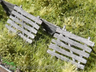 Model Scene Dřevěné zásněžky TT