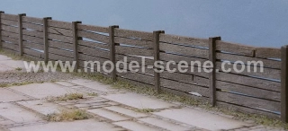 Model Scene Betonový plot TT nepravidelný