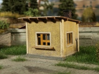 Model Scene Vrátnice stavebnice TT
