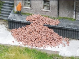 Juweela Cihly červené střední 3000ks