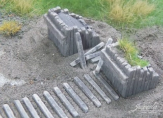 Juweela Nárazníkový blok dřevo 6ks