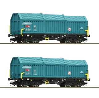 TT - set 2 teleskopických vozů Shimmns SBB / ROCO 6680014